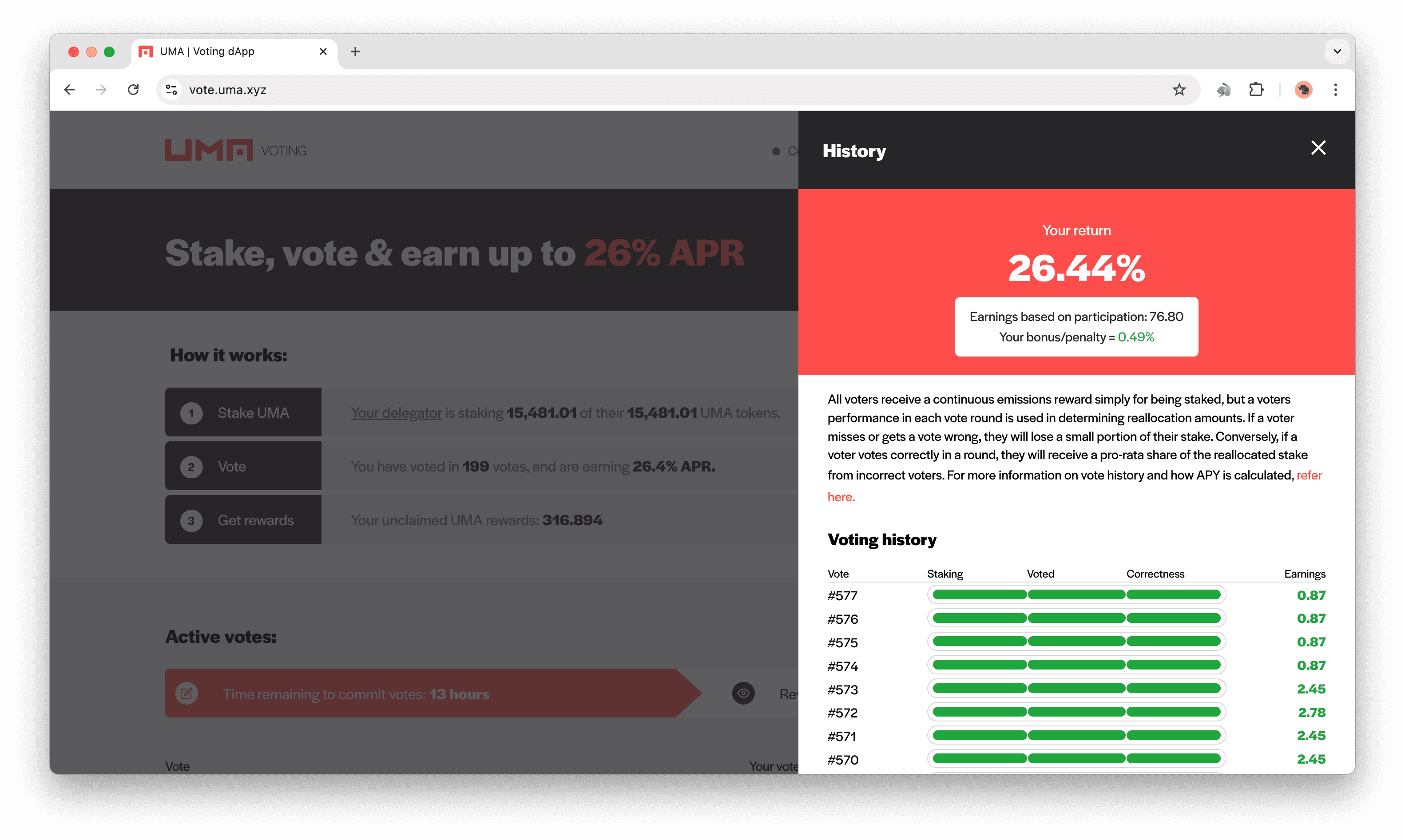 Enjoy your 21% APR 🏖️